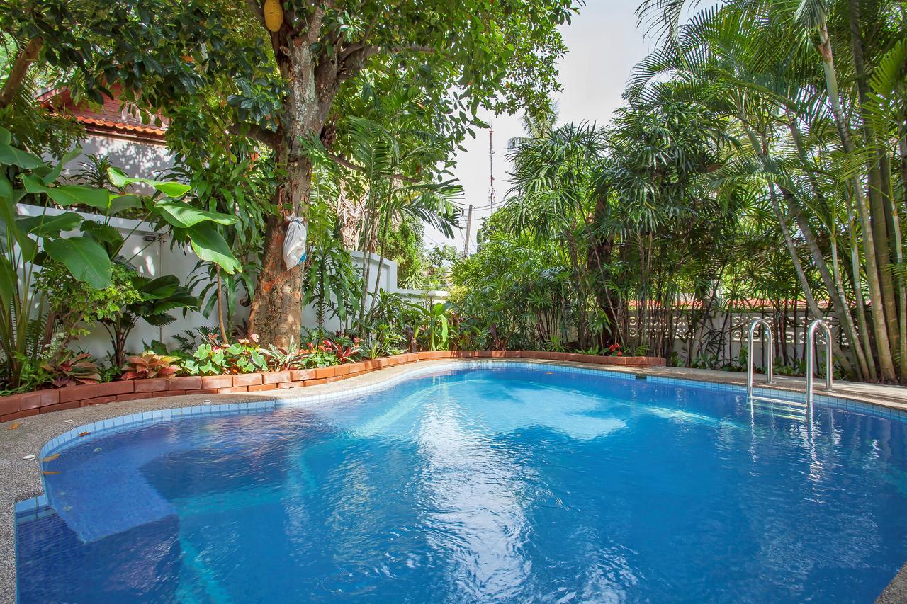 Traditional Thai Villa Nikkie In Tropical Nature, 4Br & Pool, Near Rawai Beach Nai Harn ภายนอก รูปภาพ