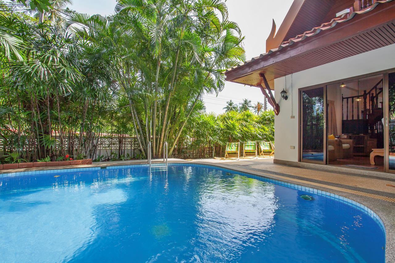 Traditional Thai Villa Nikkie In Tropical Nature, 4Br & Pool, Near Rawai Beach Nai Harn ภายนอก รูปภาพ