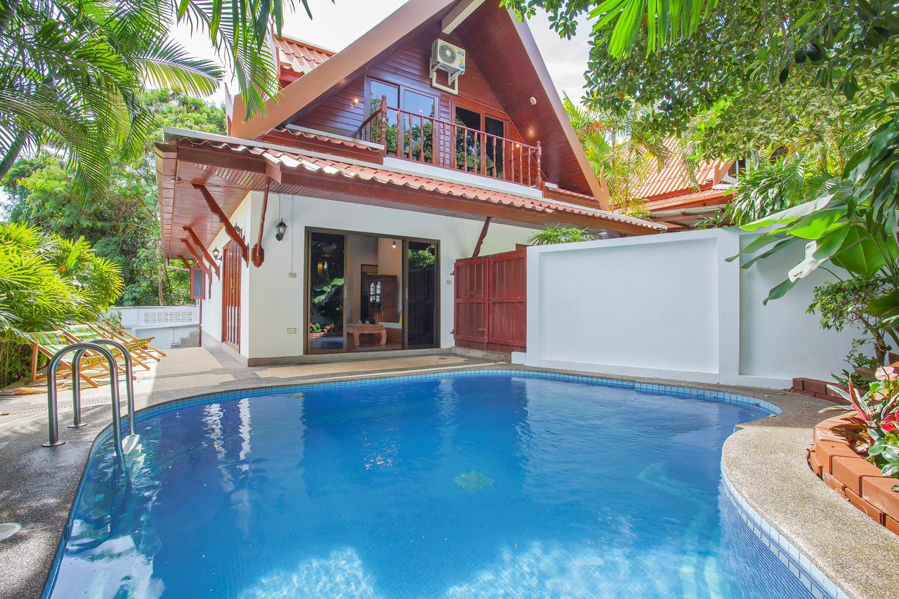 Traditional Thai Villa Nikkie In Tropical Nature, 4Br & Pool, Near Rawai Beach Nai Harn ภายนอก รูปภาพ